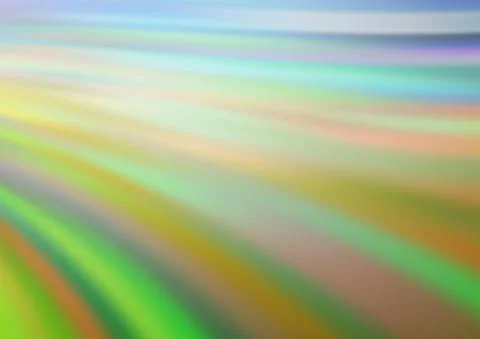 Light Blue, Green vector pattern with curved circles. 스톡 일러스트