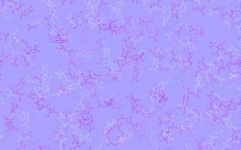 Light Blue, Green vector pattern with artificial intelligence network. Illustrazione stock