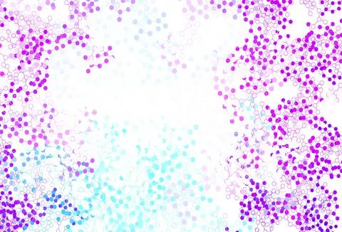 Light Blue, Green vector pattern with artificial intelligence network. Stock Illustration