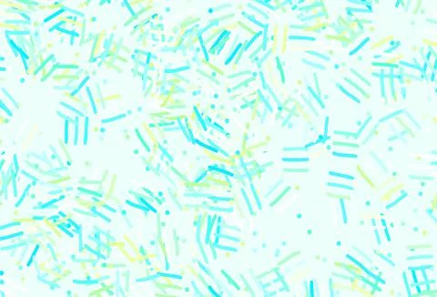 Light Blue, Green vector pattern with sharp lines, dots. 스톡 일러스트