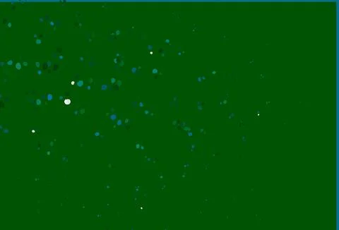 Light Blue, Green vector pattern with bubble shapes. 스톡 일러스트