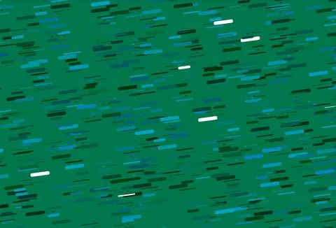 Light Blue, Green vector pattern with narrow lines. 스톡 일러스트