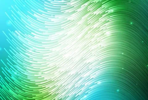 Light Blue, Green vector pattern with lines. Stock Illustration
