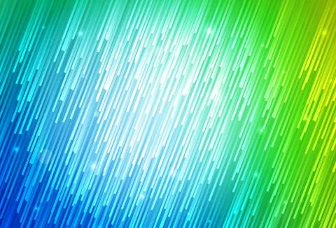 Light Blue, Green vector pattern with sharp lines. Stock Illustration