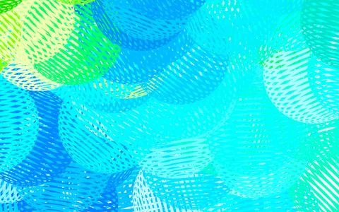 Light Blue, Green vector pattern with random forms. 스톡 일러스트