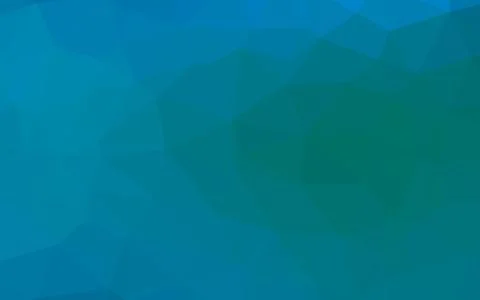 Light Blue, Green vector polygonal pattern. Stock Illustration