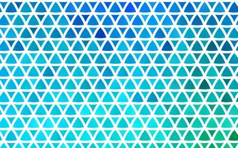 Light Blue, Green vector seamless pattern in polygonal style. 스톡 일러스트