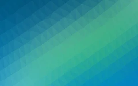 Light Blue, Green vector shining triangular background. Stock Illustration