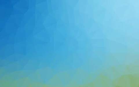 Light Blue, Green vector shining triangular background. Stock Illustration
