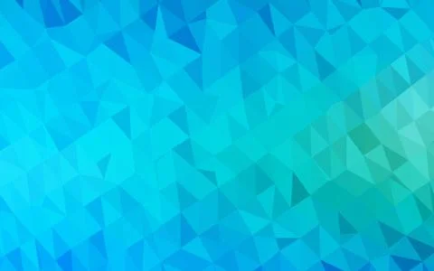 Light Blue, Green vector shining triangular background. 스톡 일러스트