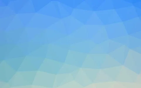 Light Blue, Green vector shining triangular pattern. Stock Illustration