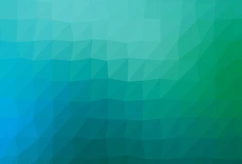 Light Blue, Green vector shining triangular pattern. Illustrazione stock