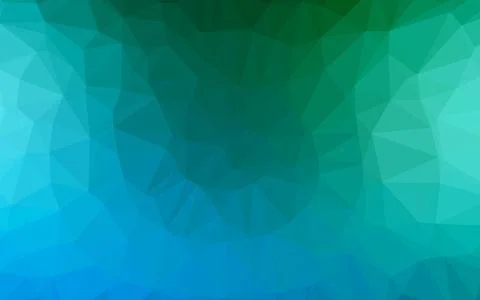 Light Blue, Green vector shining triangular background. 스톡 일러스트