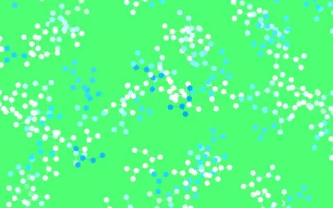 Light Blue, Green vector template with artificial intelligence structure. Stock Illustration