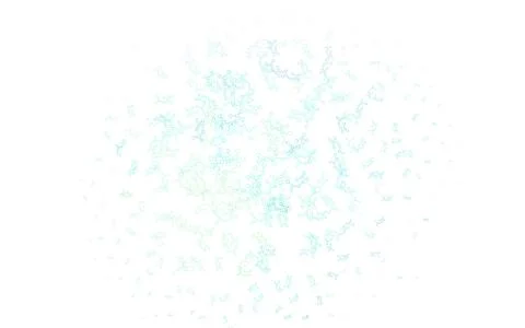 Light Blue, Green vector template with artificial intelligence structure. Stock Illustration