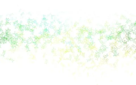 Light Blue, Green vector template with artificial intelligence structure. Stock Illustration