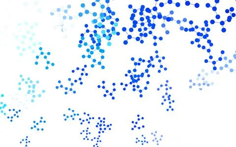 Light Blue, Green vector template with artificial intelligence structure. イラスト素材