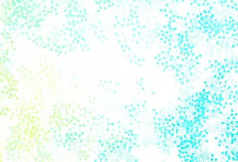 Light Blue, Green vector template with artificial intelligence structure. Stock Illustration