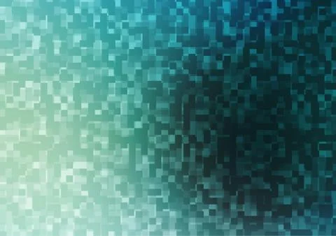 Light Blue, Green vector texture in rectangular style. Stock Illustration