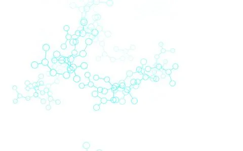 Light Blue, Green vector texture with artificial intelligence concept. Stock Illustration
