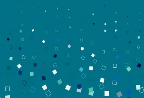 Light Blue, Green vector texture with rectangular style. Stockillustratie