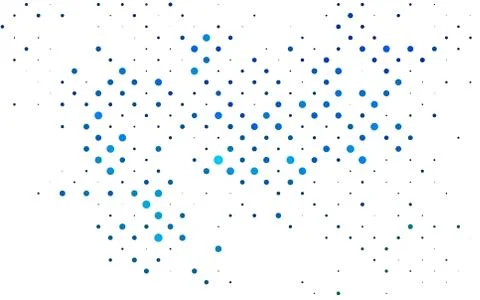 Light Blue, Green vector texture with disks. Stock Illustration