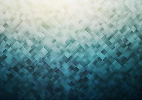 Light Blue, Green vector texture in rectangular style. Stock Illustration