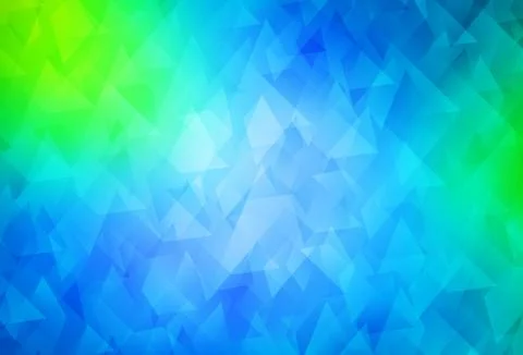 Light Blue, Green vector texture in rectangular style. Illustrazione stock