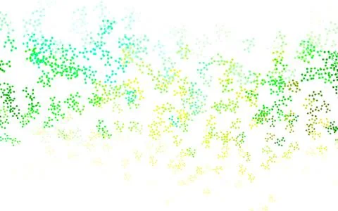 Light Blue, Green vector texture with artificial intelligence concept. Stock Illustration