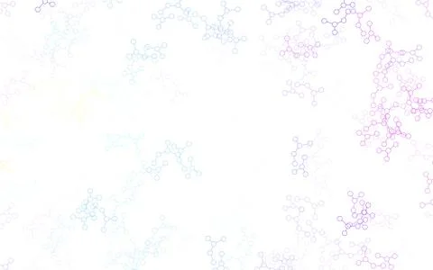 Light Blue, Green vector texture with artificial intelligence concept. Stock Illustration