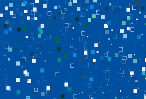 Light Blue, Green vector texture with rectangular style. Stock Illustration