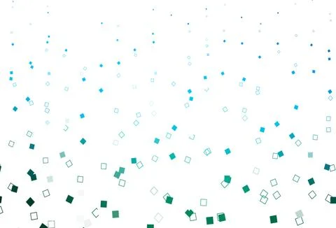 Light Blue, Green vector texture with rectangular style. イラスト素材