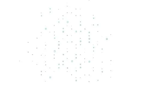 Light Blue, Green vector texture with rectangular style. Stock Illustration