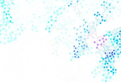 Light Blue, Green vector texture with artificial intelligence concept. Stockillustratie