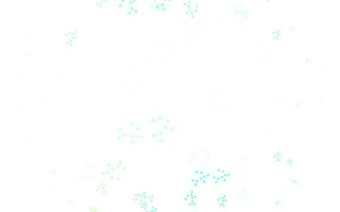 Light Blue, Green vector texture with artificial intelligence concept. Illustrazione stock