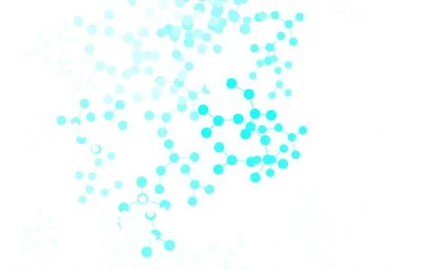 Light Blue, Green vector texture with artificial intelligence concept. 스톡 일러스트