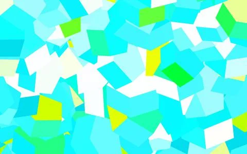 Light Blue, Green vector texture with colorful hexagons. Stock Illustration