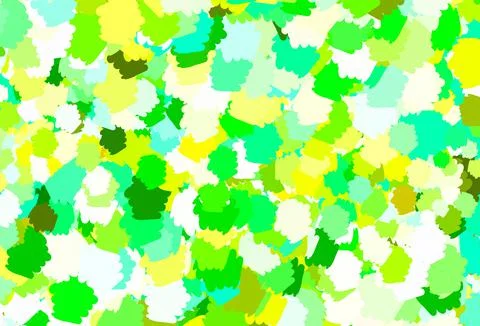 Light Blue, Green vector texture with abstract forms. Stock Illustration