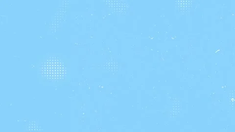 Light Blue Halftone Dotted Animated Background Vídeo Stock 308465118
