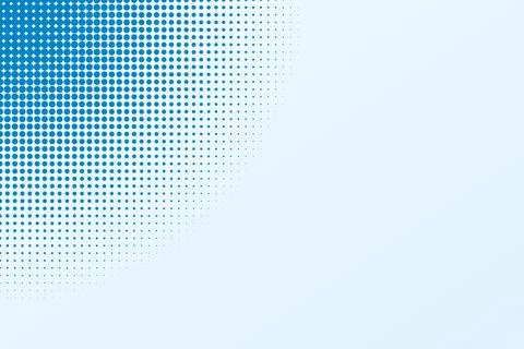 Light Blue Halftone Gradient  background Stock Illustration