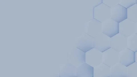 Light blue hex grid background Stock Footage 308927942