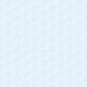 Light Blue Hexagon Stroke Texture. Hexagon Abstract Background Stock Illustration