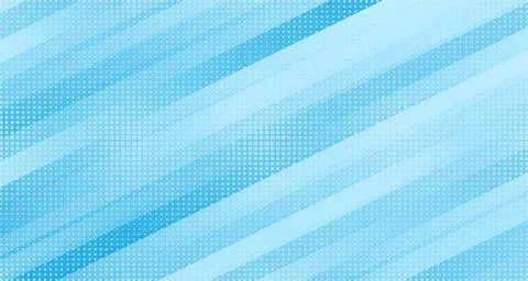 Light blue hi-tech geometric abstract background with small halftone mosaic Stock Illustration