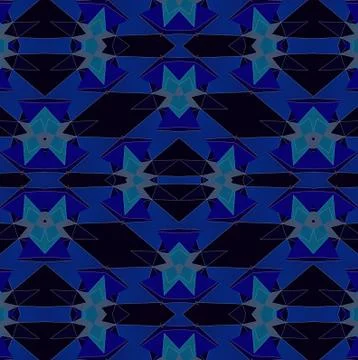 Light blue kaleidoscope background Stock-Illustration