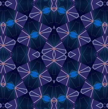Light blue kaleidoscope background Illustration