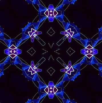 Light blue kaleidoscope background 스톡 일러스트