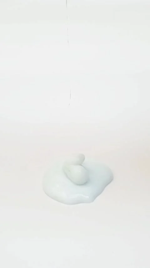 Light Blue liquid texture face wash, shampoo, cleanser, cosmetic or skincare Stock Footage 294963674