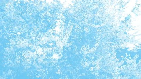 Light blue looped animation for backdrop. Springtime flowers parade. Stock Footage 151299717