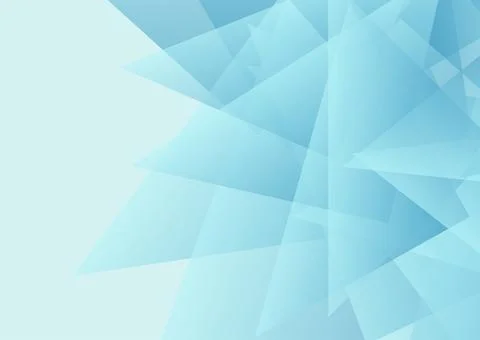 Light blue low poly shapes abstract tech background 스톡 일러스트