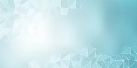 Light Blue Low Poly Vector Background Illustrazione stock